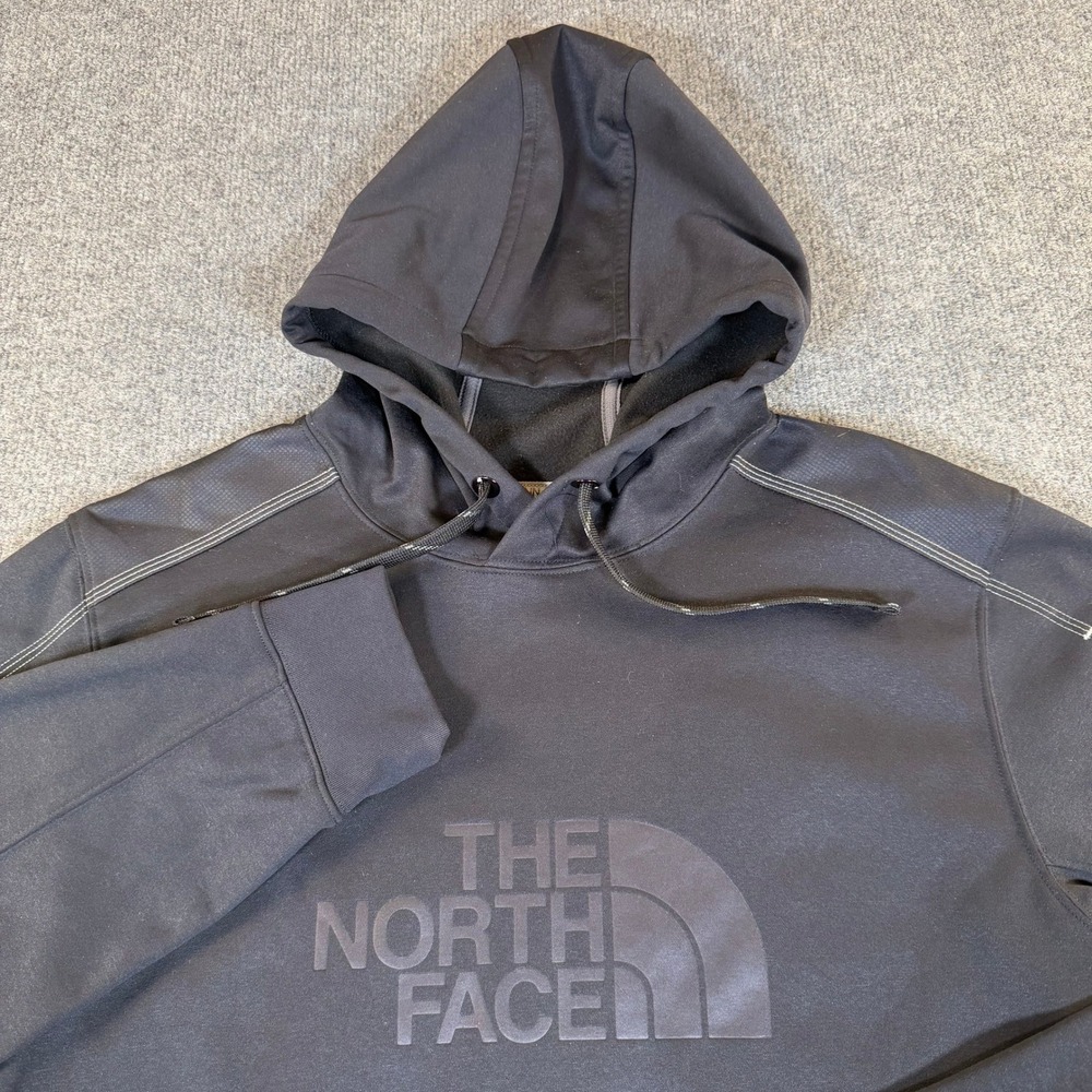The North Face Mountain Athletics Mens Black Fleece Pullover Hoodie Large 2990